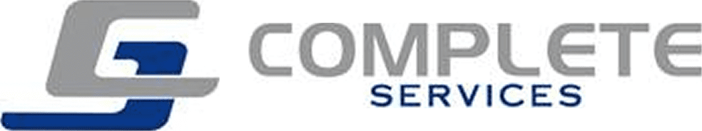 Logo of Complete Services with stylized "C".
